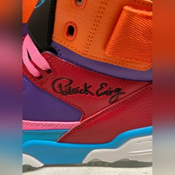 Ewing Athletics Women's 33 HI Pink/Blue/Red/Orange Sneakers Size 10 New MSRP$150 - Picture 5 of 8